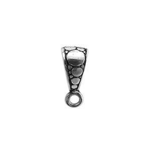 CSF-365 Silver Overlay Pendant Bail Beads Bali Designs Inc 
