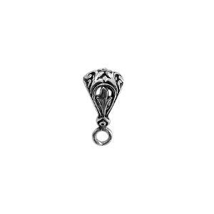 CSF-367 Silver Overlay Pendant Bail Beads Bali Designs Inc 
