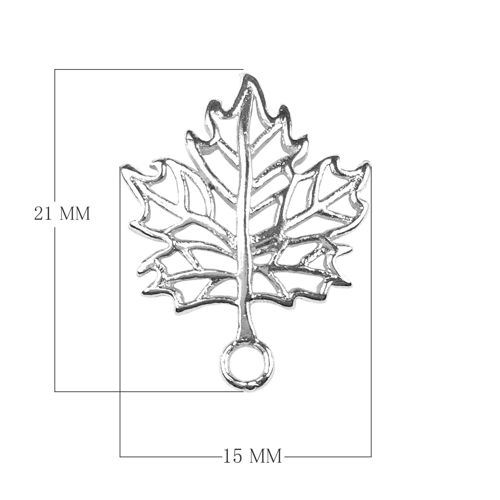 CSF-395 Silver Overlay Charm Beads Bali Designs Inc 