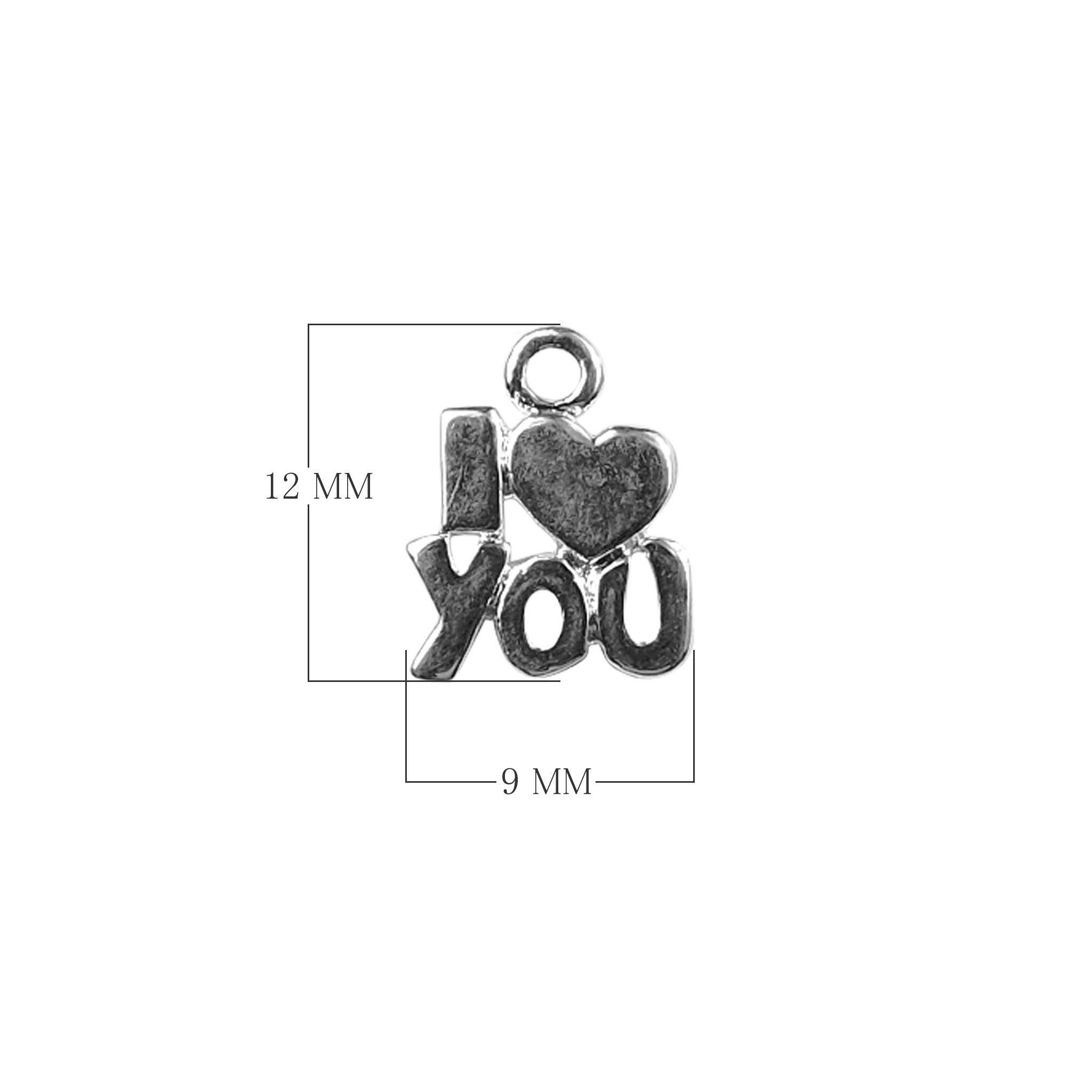 CSF-404 Silver Overlay Charm Beads Bali Designs Inc 