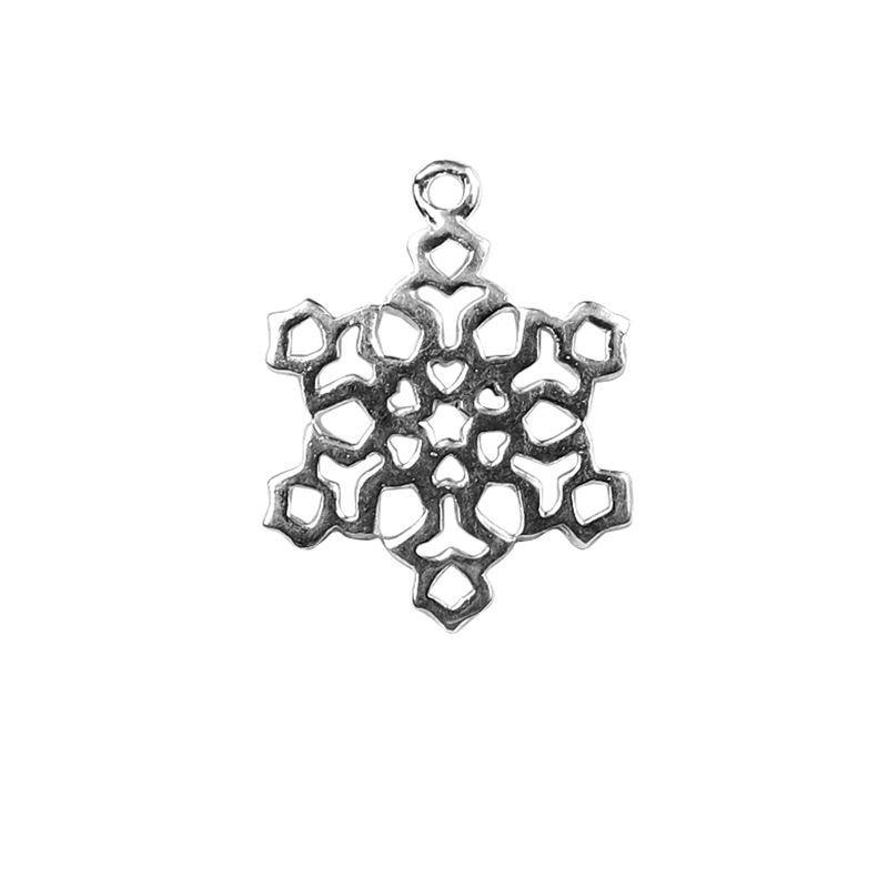 CSF-407 Silver Overlay Charm Beads Bali Designs Inc 