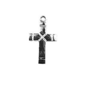 CSF-408 Silver Overlay Charm Beads Bali Designs Inc 