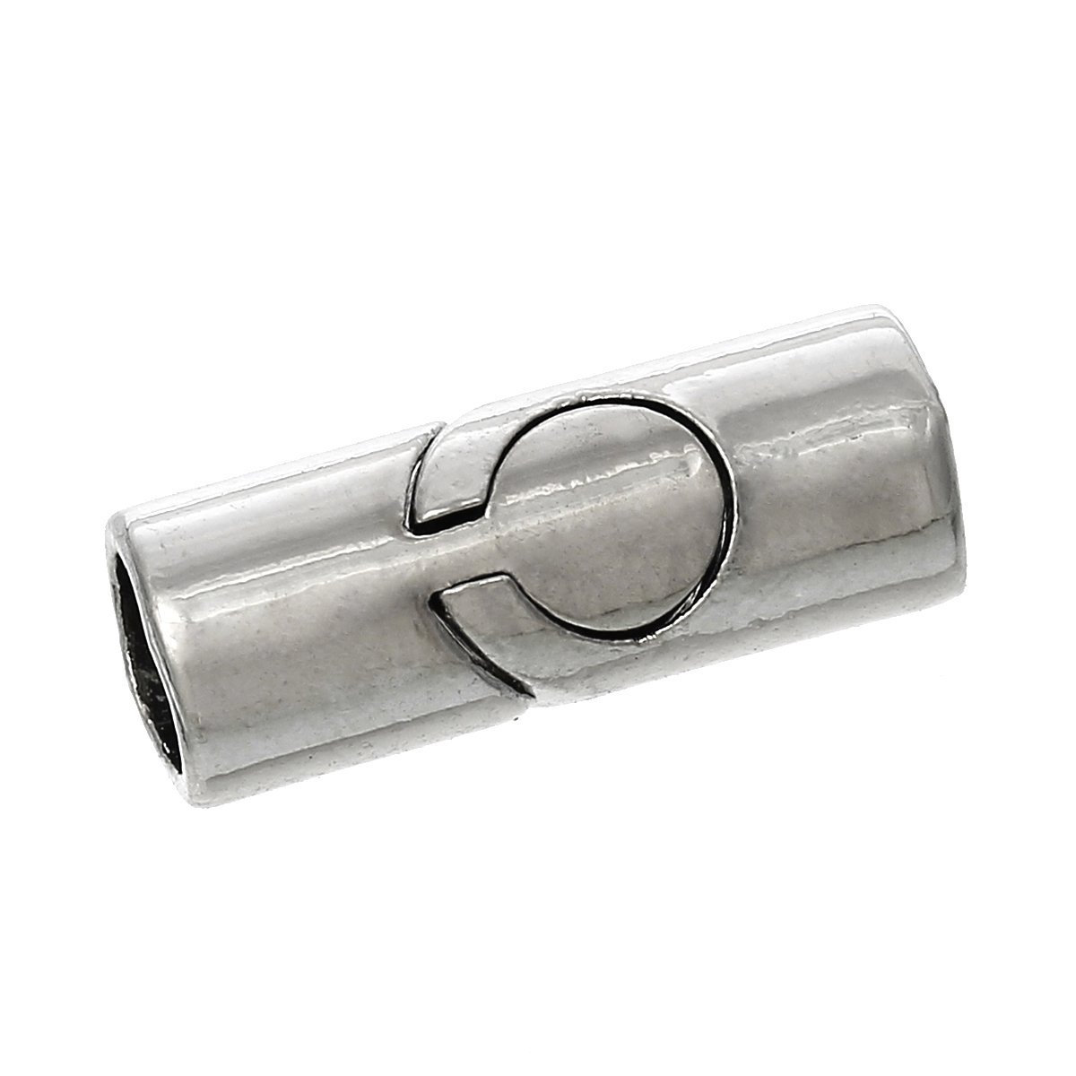 CSF-512 Silver Overlay Magnetic Clasps Beads Bali Designs Inc 
