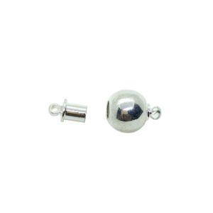 CSF-515 Silver Overlay Magnetic Clasps Beads Bali Designs Inc 