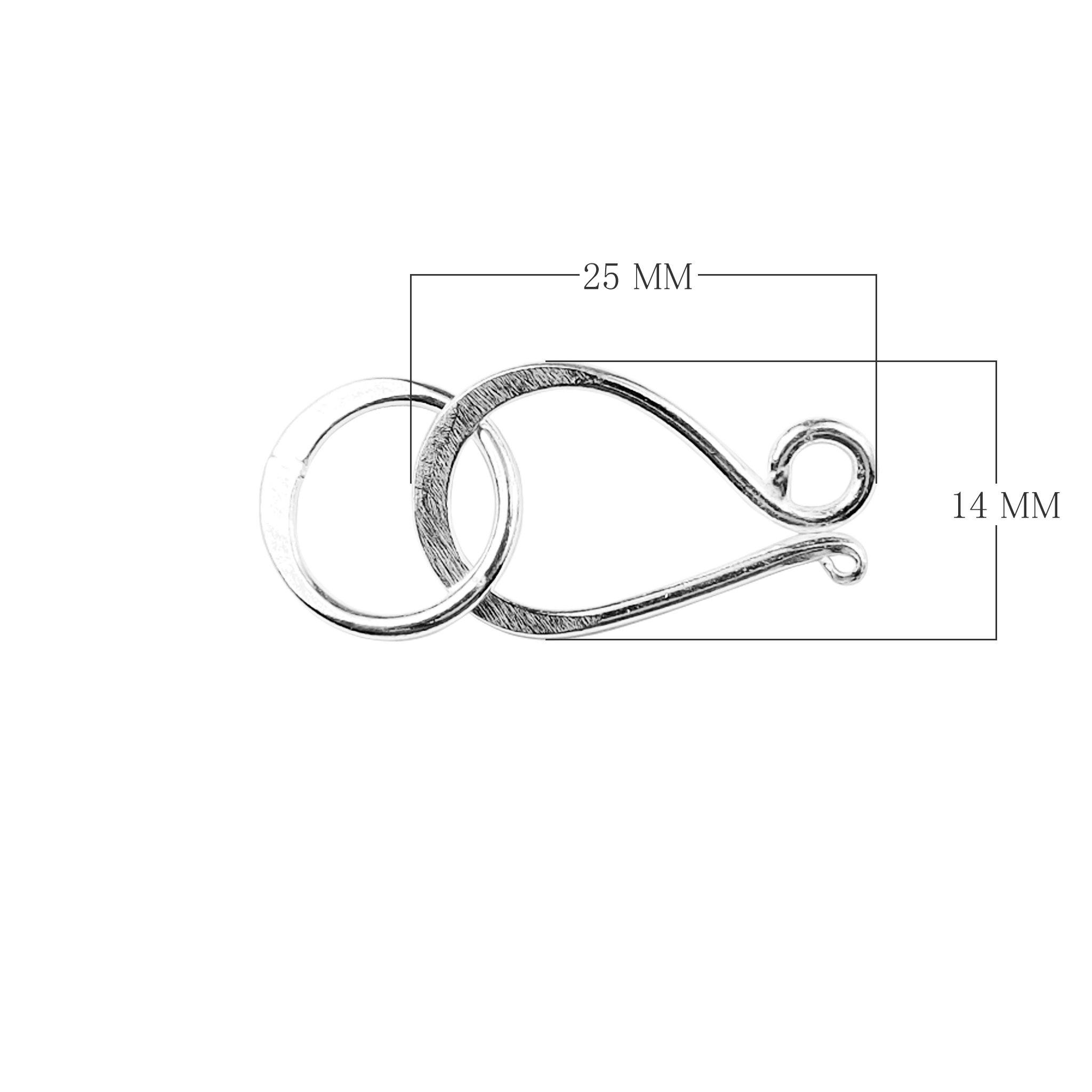 CSS-413 Sterling Silver Hook Beads Bali Designs Inc 