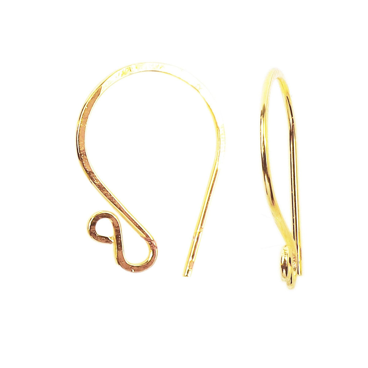 FG-220 18K Gold Overlay Earwire Beads Bali Designs Inc 