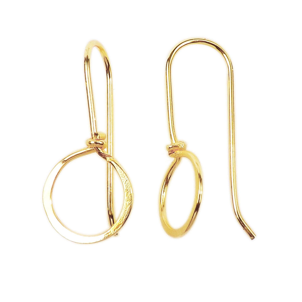 FG-221 18K Gold Overlay Earwire Beads Bali Designs Inc 