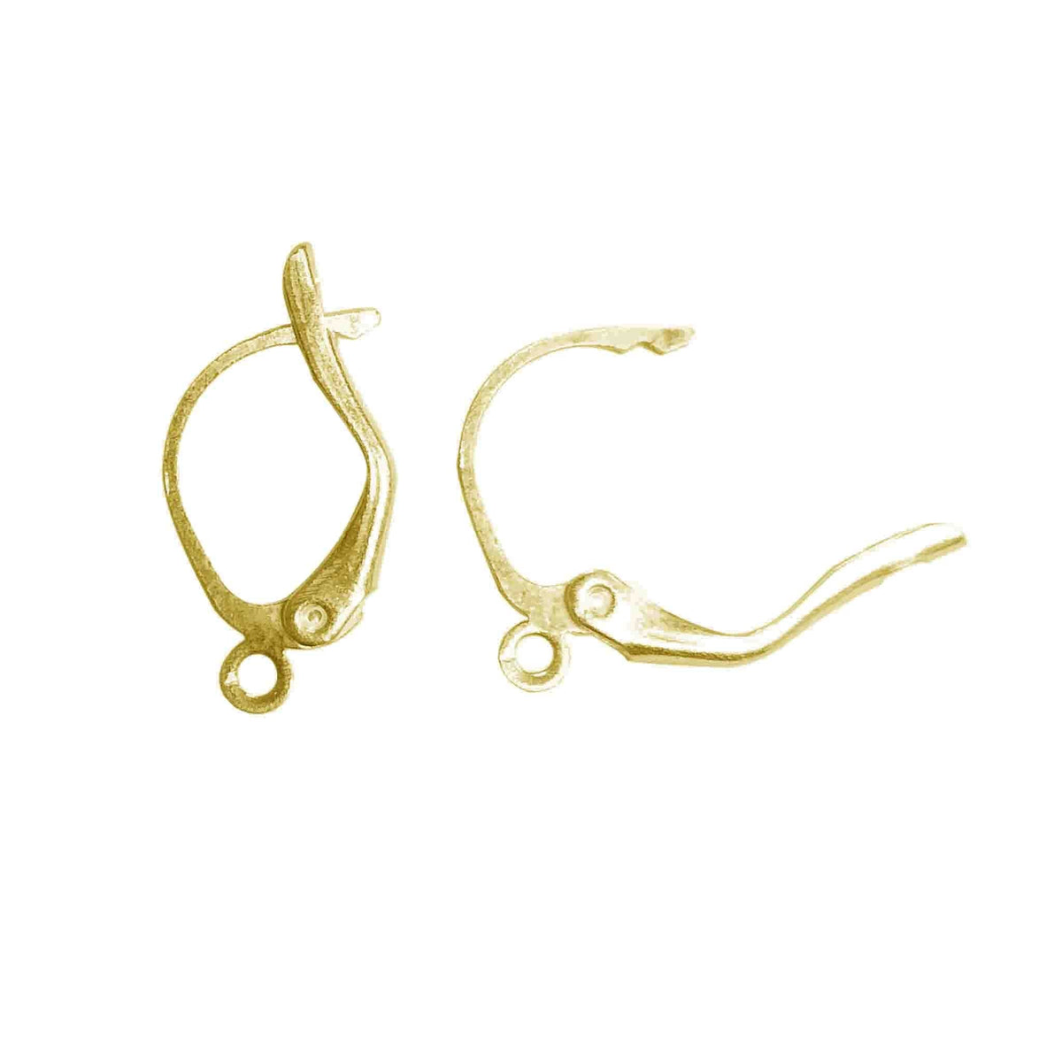 FG-225 18K Gold Overlay Lever Back Beads Bali Designs Inc 