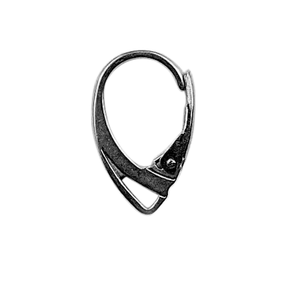 FR-181 Black Rhodium Overlay Lever Back Beads Bali Designs Inc 