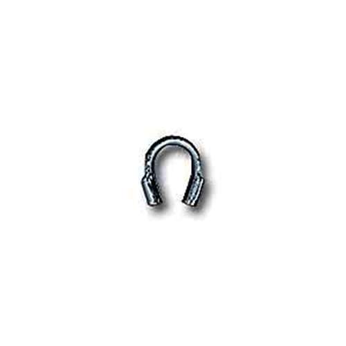 FR-197 Black Rhodium Overlay Wire Guard Beads Bali Designs Inc 
