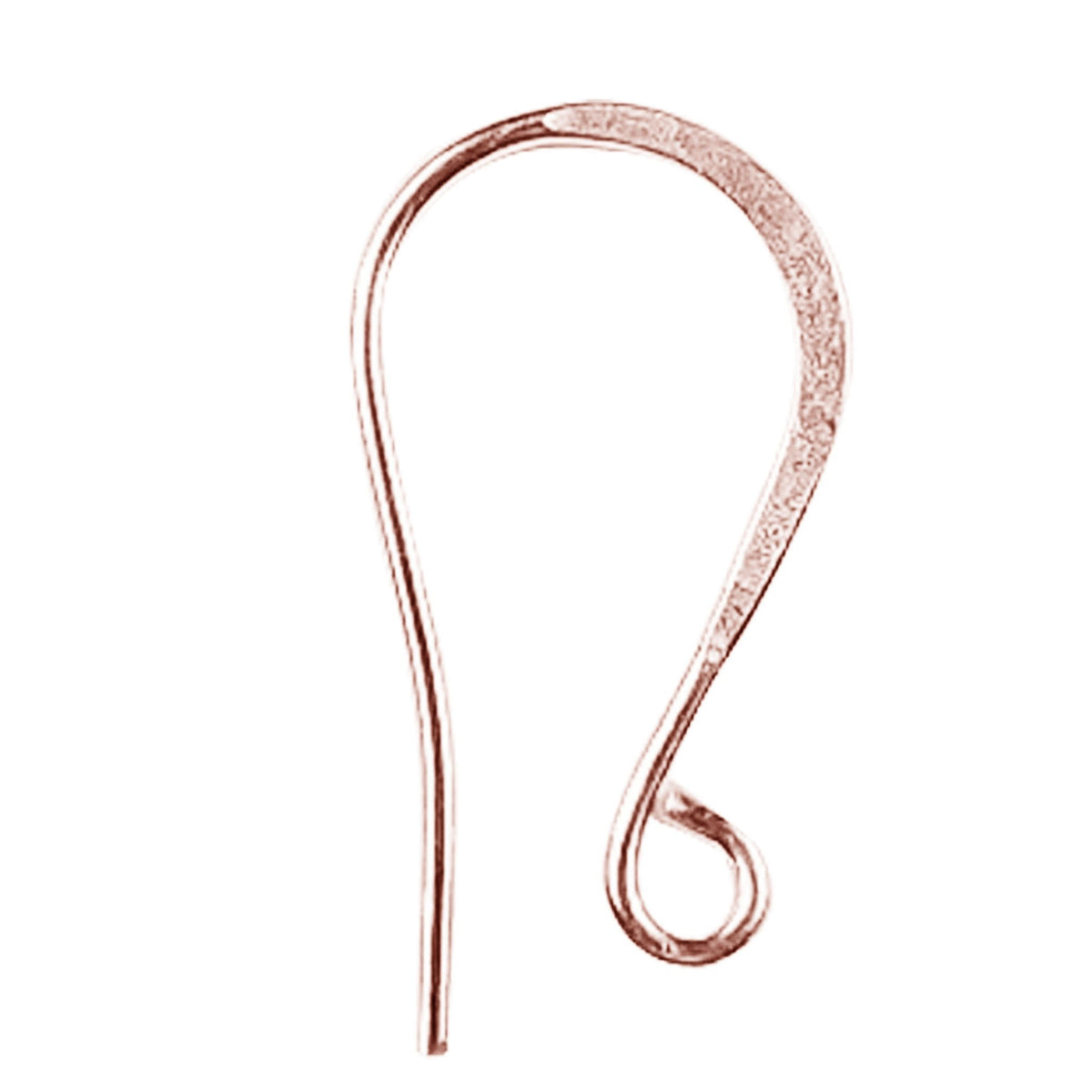 FRG-168 Rose Gold Overlay Earwire Beads Bali Designs Inc 