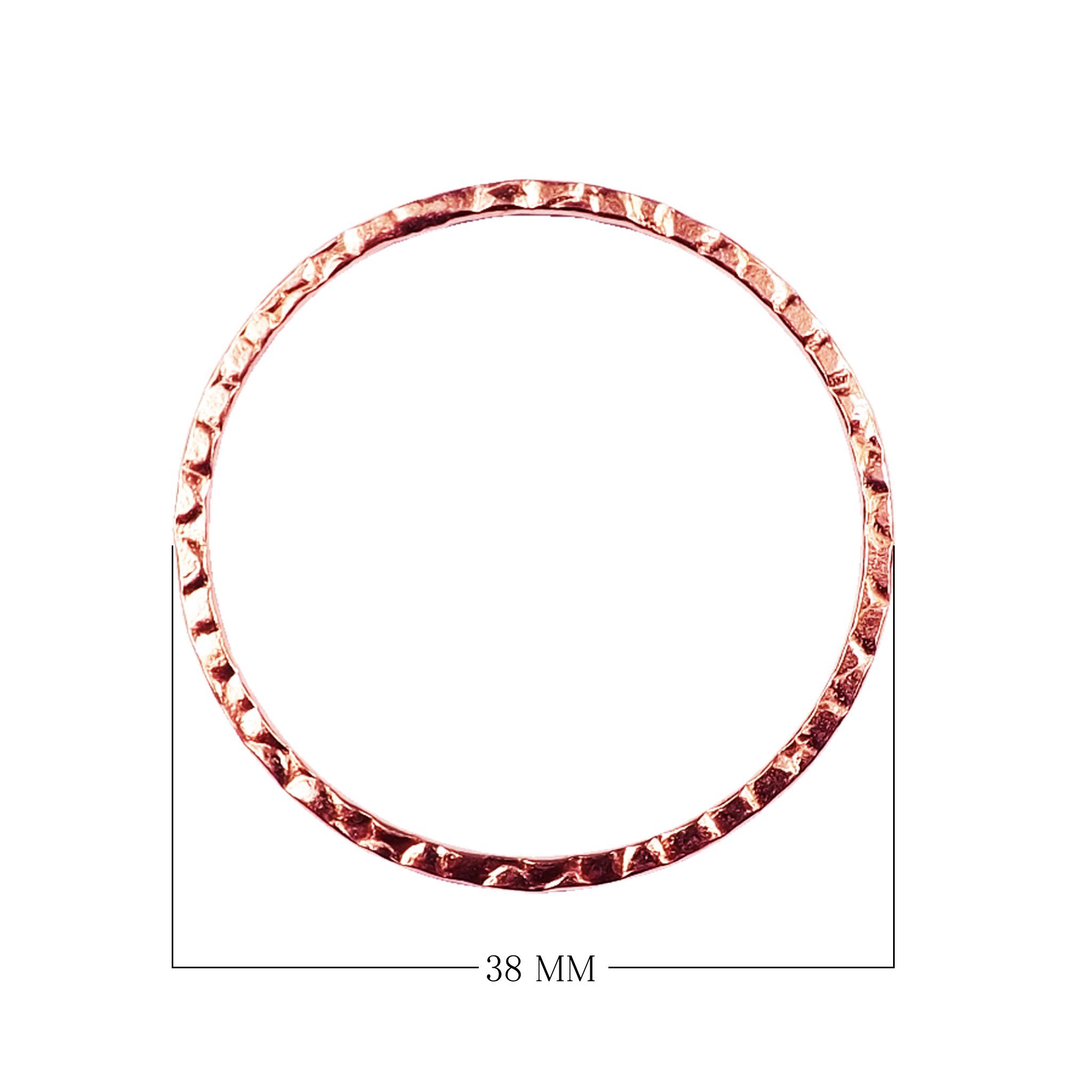 FRG-212 Rose Gold Overlay Chandelier Earring Finding Beads Bali Designs Inc 
