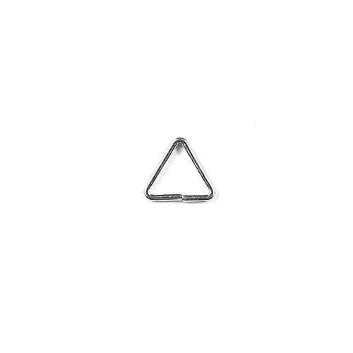 JOSF-106-6MM Silver Overlay Open Jump Ring Triangle Shape Beads Bali Designs Inc 