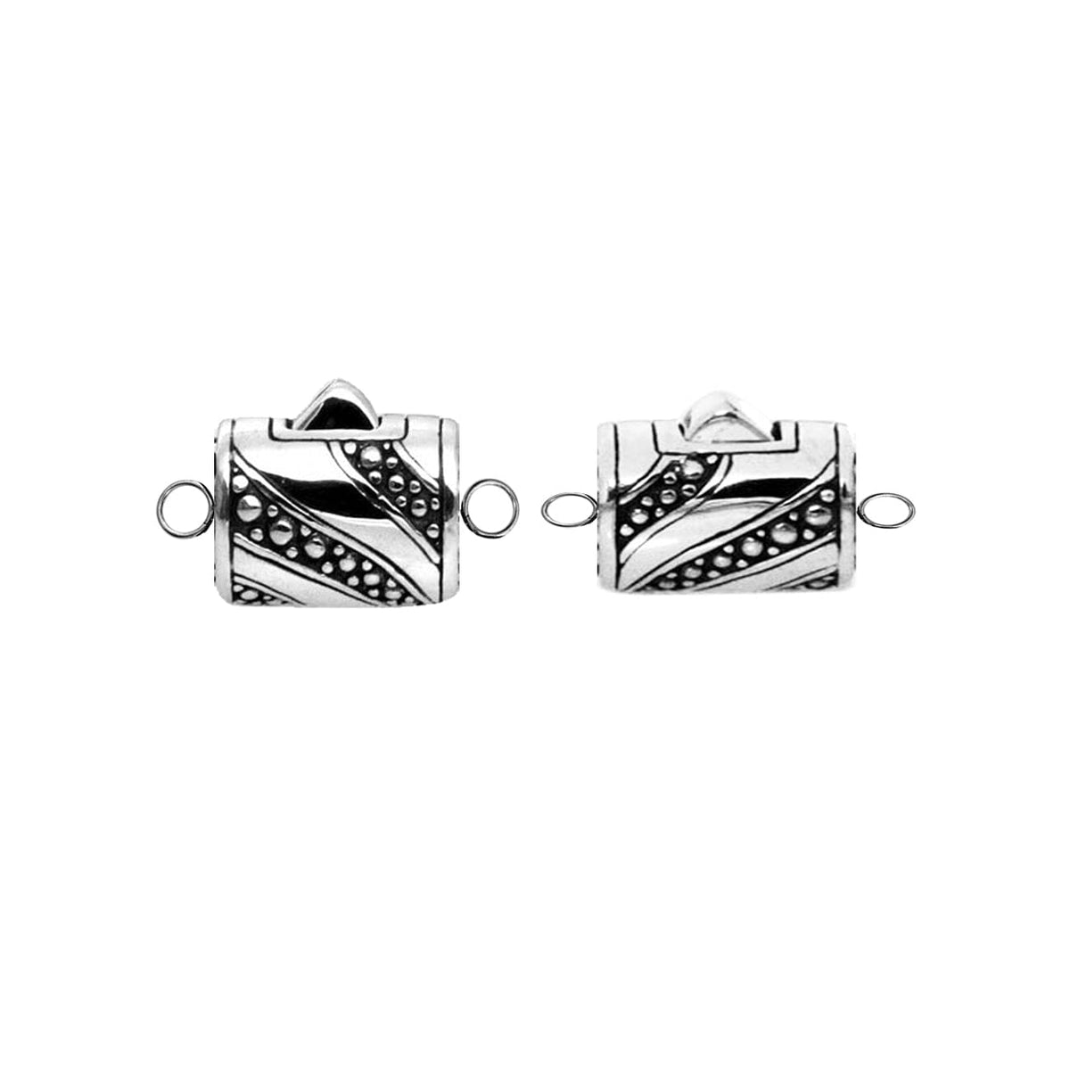 LOCK B-9021 Sterling Silver Clasp Jewelry Bali Designs Inc 