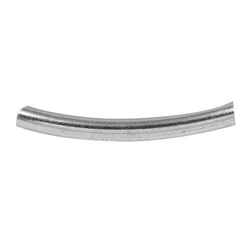 PSF-104-28MM Silver Overlay Tube Beads Bali Designs Inc 