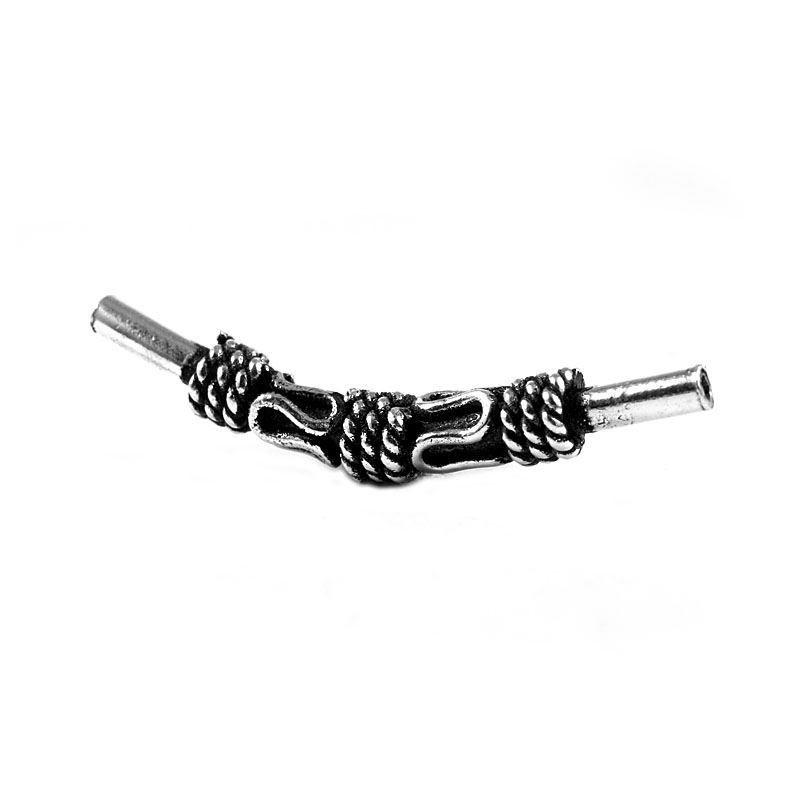 PSF-108 Silver Overlay Tube Beads Bali Designs Inc 