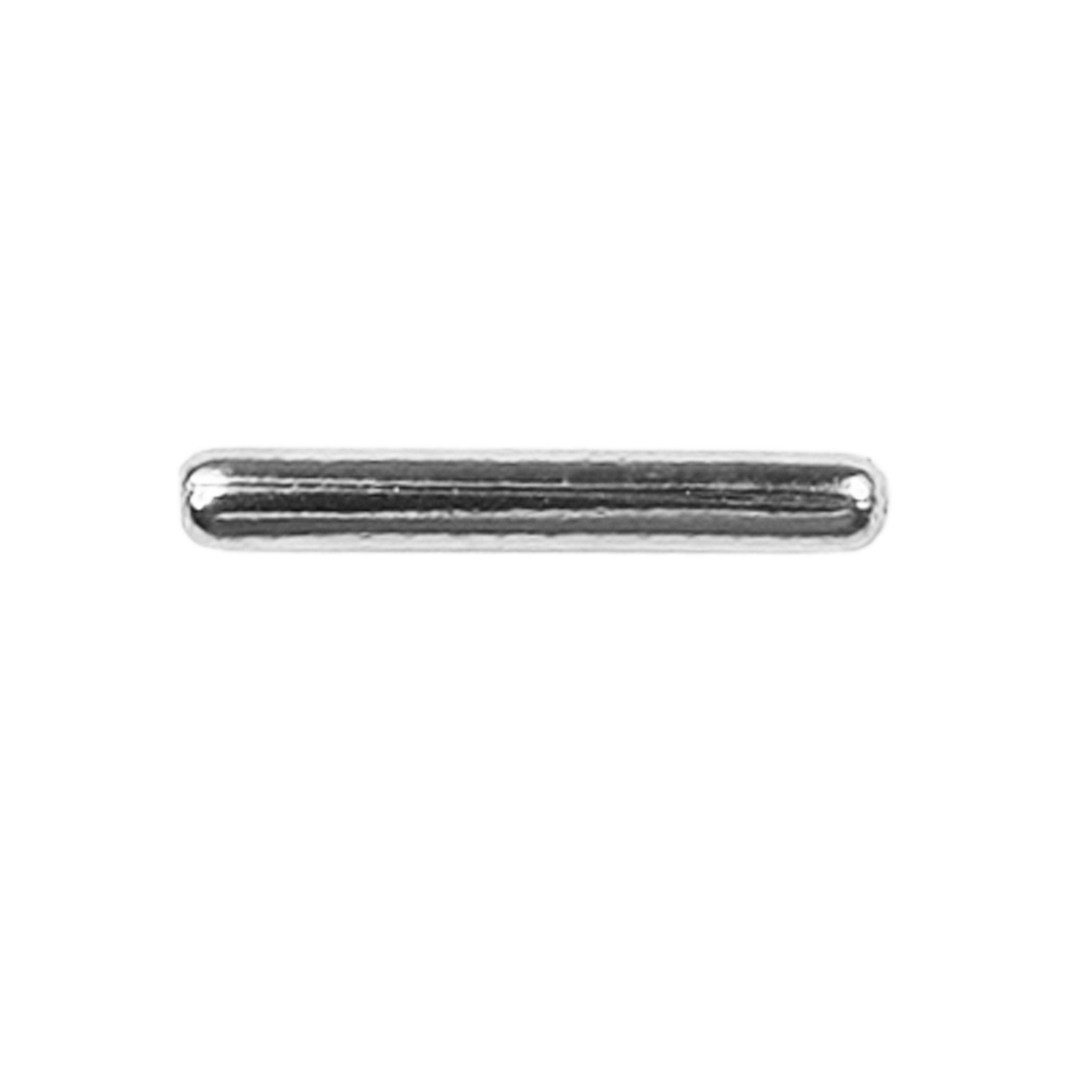 PSF-119-15X2MM Silver Overlay Tube Beads Bali Designs Inc 