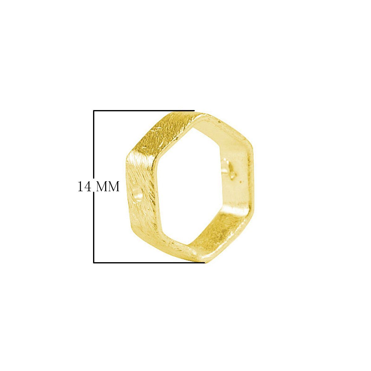RG-106 18K Gold Overlay Ring Findings Beads Bali Designs Inc 