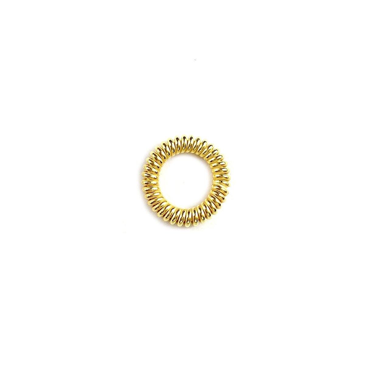 RG-111-12MM 18K Gold Overlay Ring Findings Beads Bali Designs Inc 
