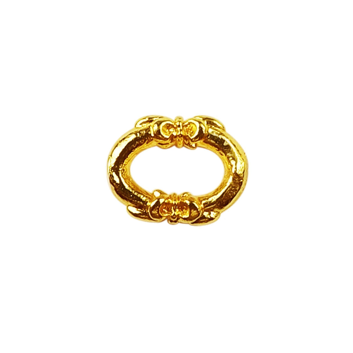 RG-121 18K Gold Overlay Ring Findings Beads Bali Designs Inc 