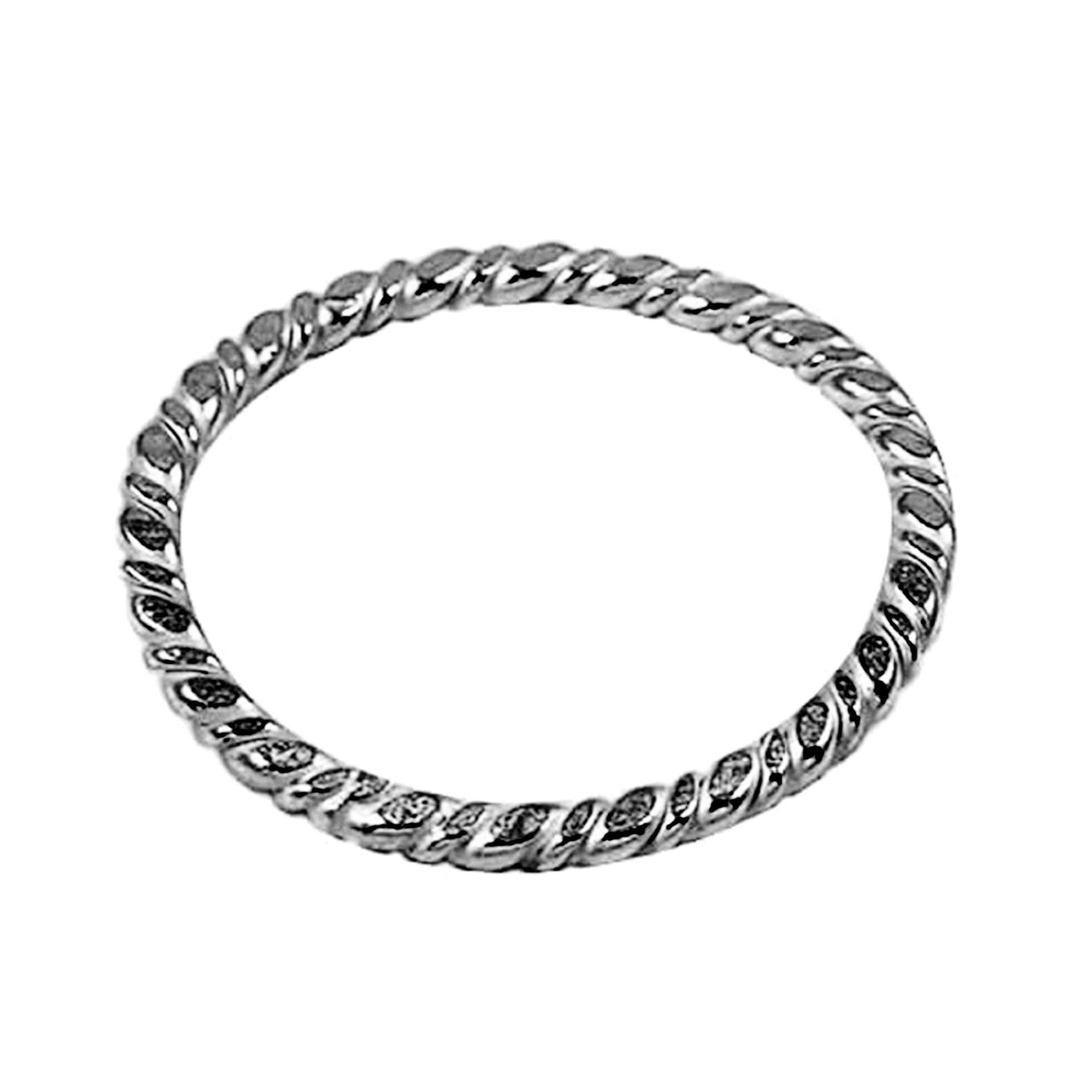 RR-100-27MM Black Rhodium Overlay Ring Findings Beads Bali Designs Inc 