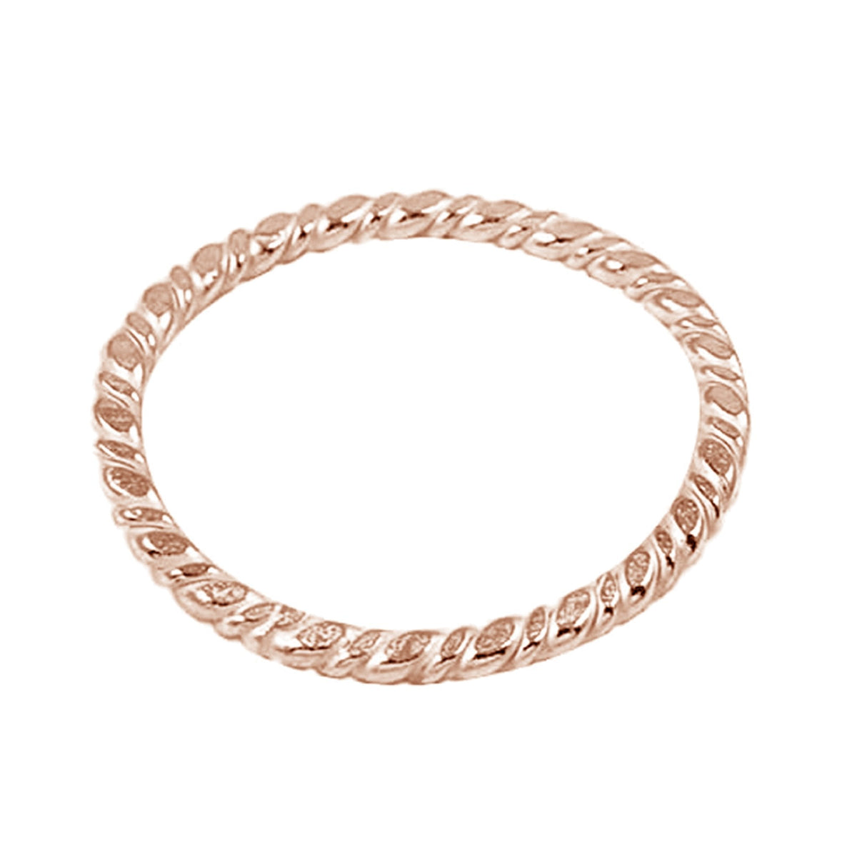 RRG-100-27MM Rose Gold Overlay Ring Findings Beads Bali Designs Inc 