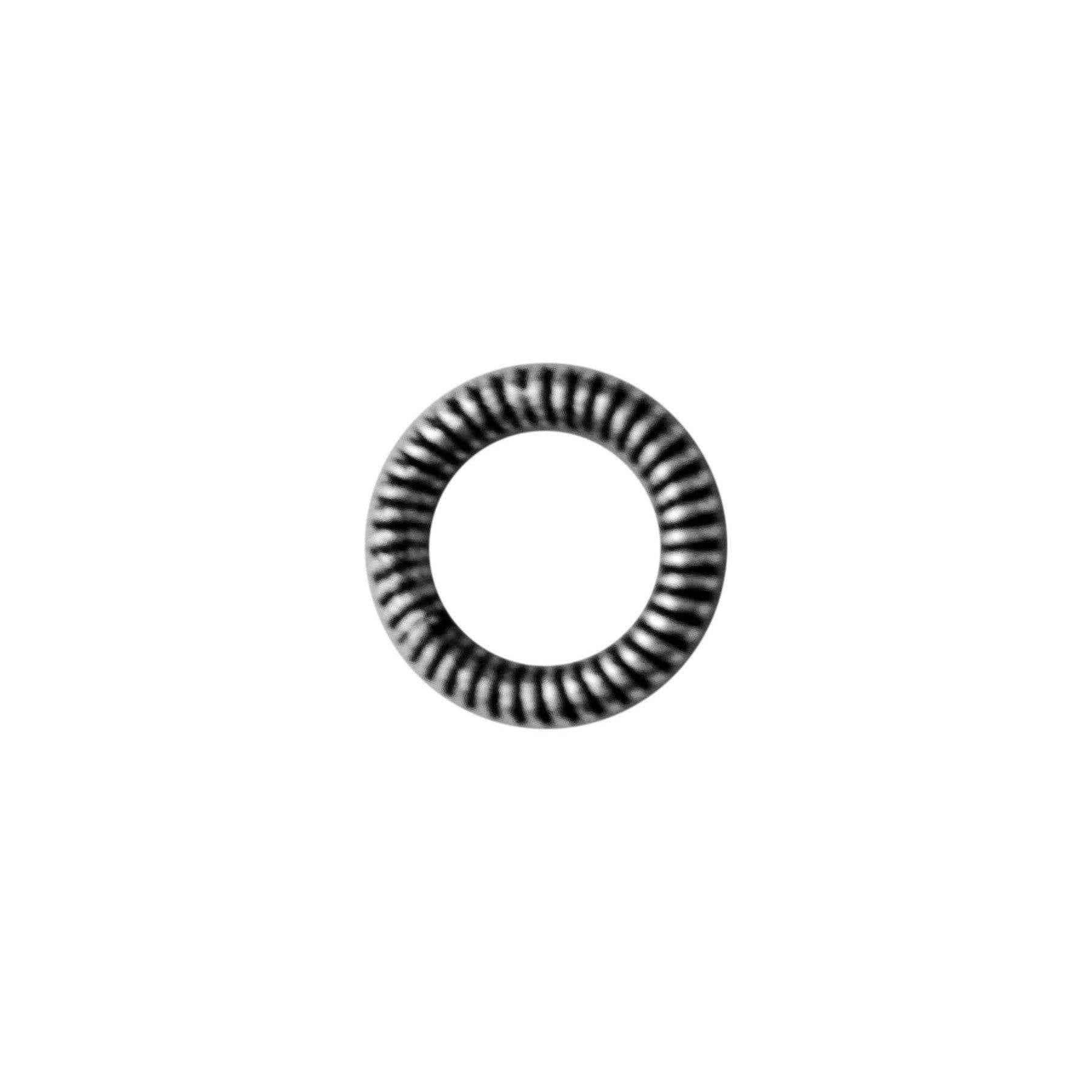 RSF-111-10MM Silver Overlay Ring Findings Beads Bali Designs Inc 