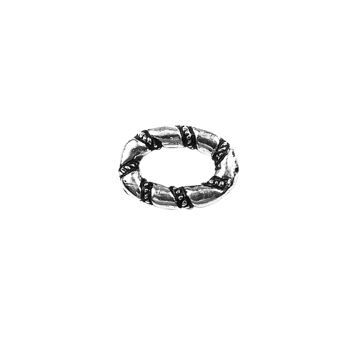 RSF-122 Silver Overlay Ring Findings Beads Bali Designs Inc 