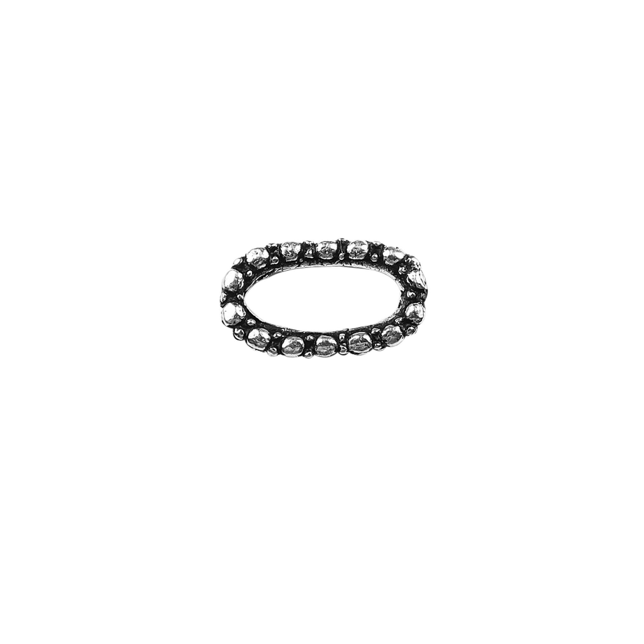 RSF-123 Silver Overlay Ring Findings Beads Bali Designs Inc 