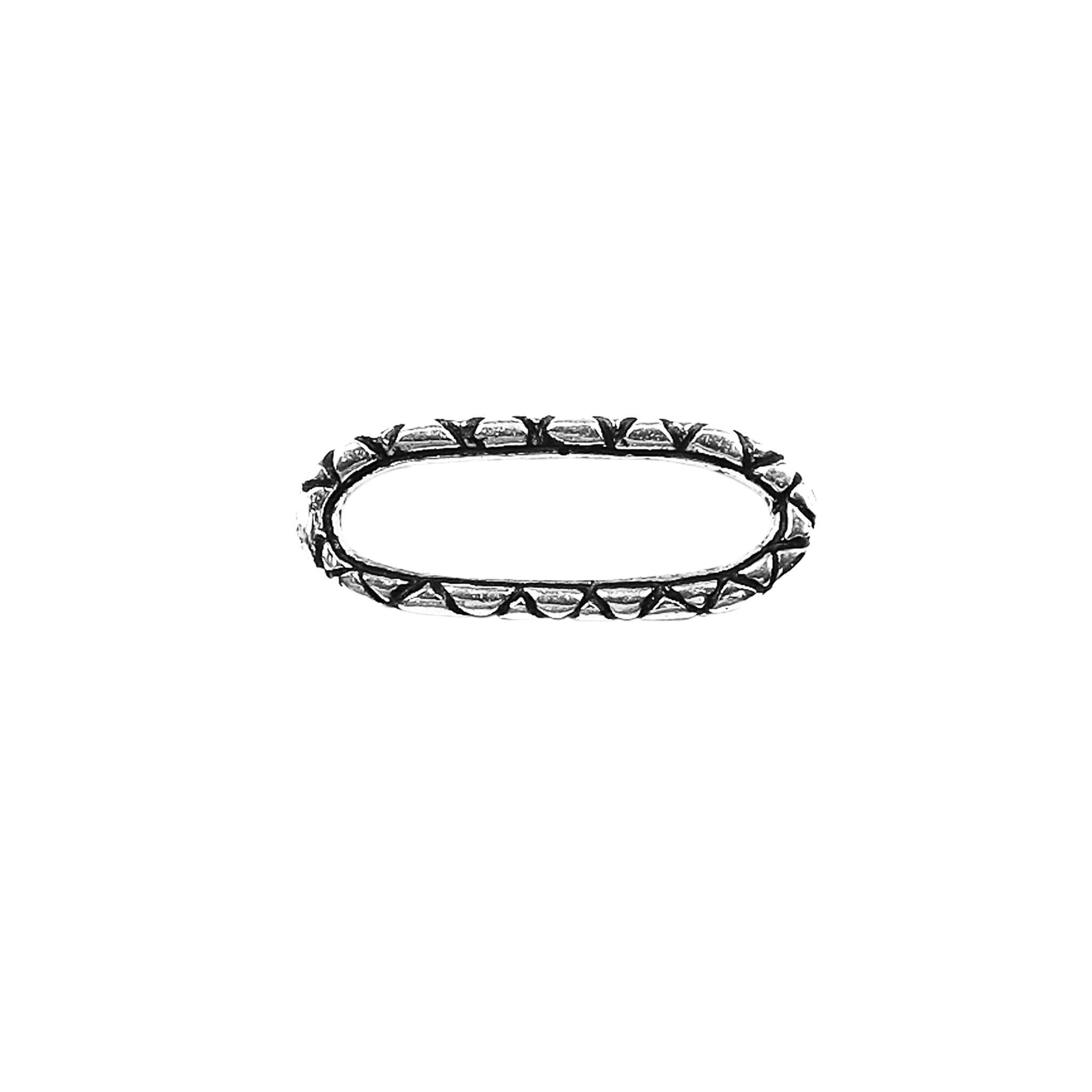 RSF-124 Silver Overlay Ring Findings Beads Bali Designs Inc 