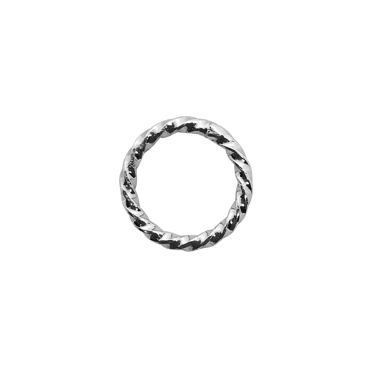 RSF-126-15MM Silver Overlay Ring Findings Beads Bali Designs Inc 