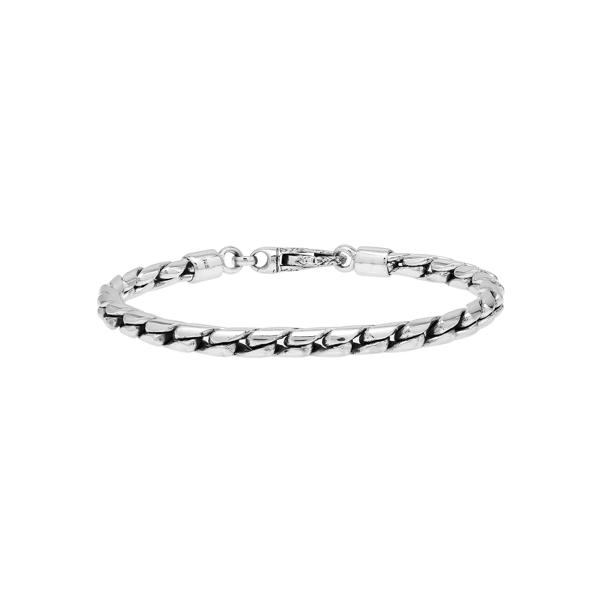 SB-0127-S-5MM Bali Hand Crafted Sterling Silver Chain With Lobster Jewelry Bali Designs Inc 