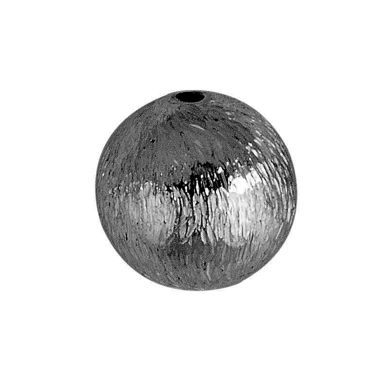 SBR-101-26MM Black Rhodium Overlay Seamless Bead Brushed Finish Beads Bali Designs Inc 