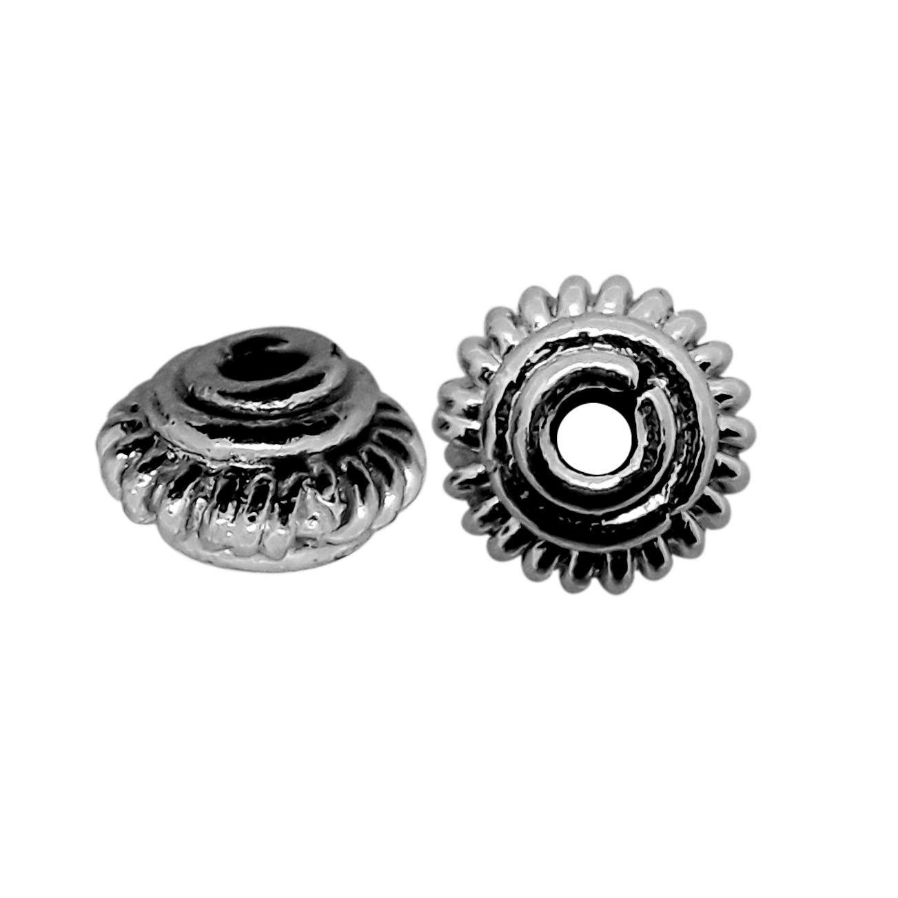 SBR-157 Black Rhodium Overlay Spacers Beads Bali Designs Inc 