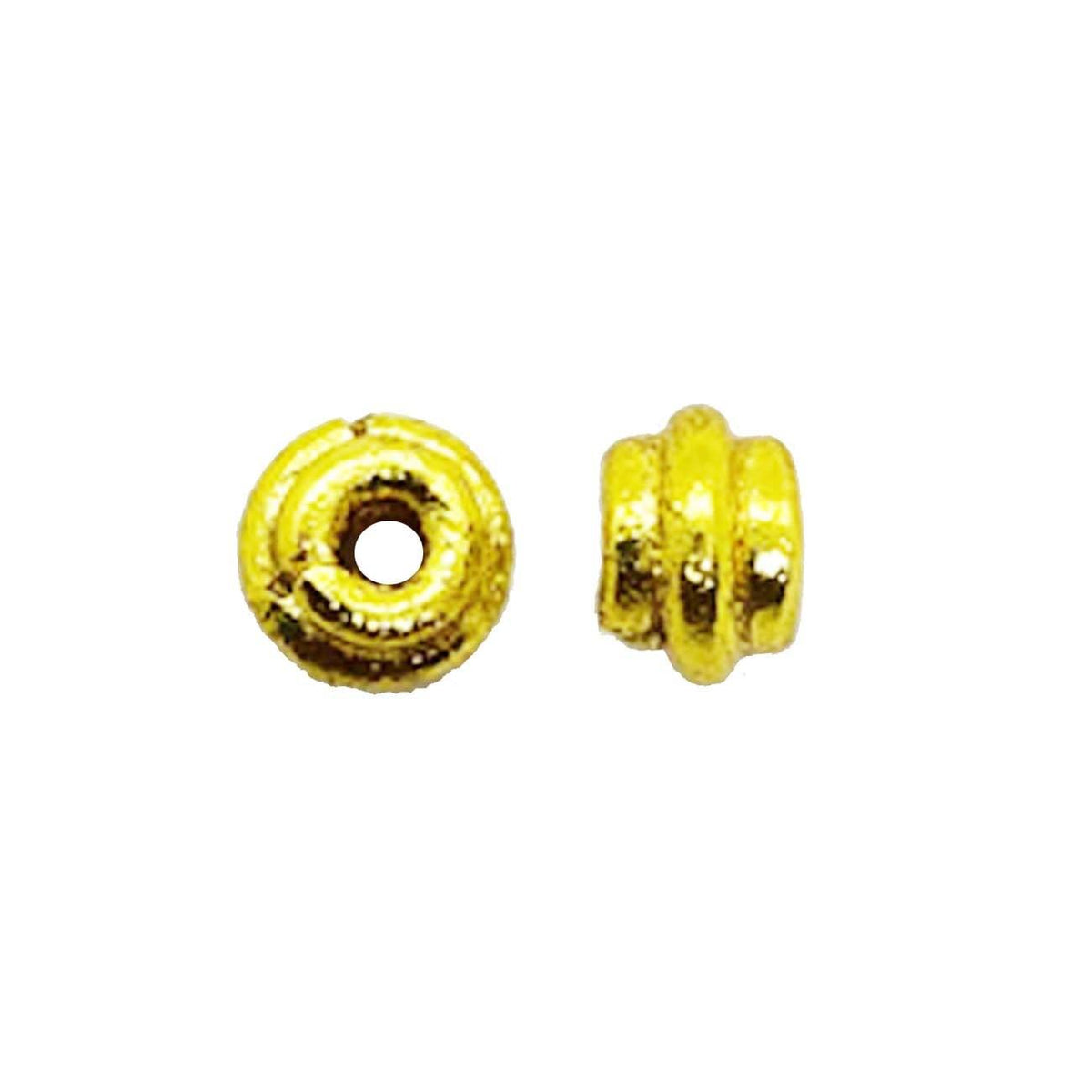 SG-155 18K Gold Overlay Spacers Beads Bali Designs Inc 