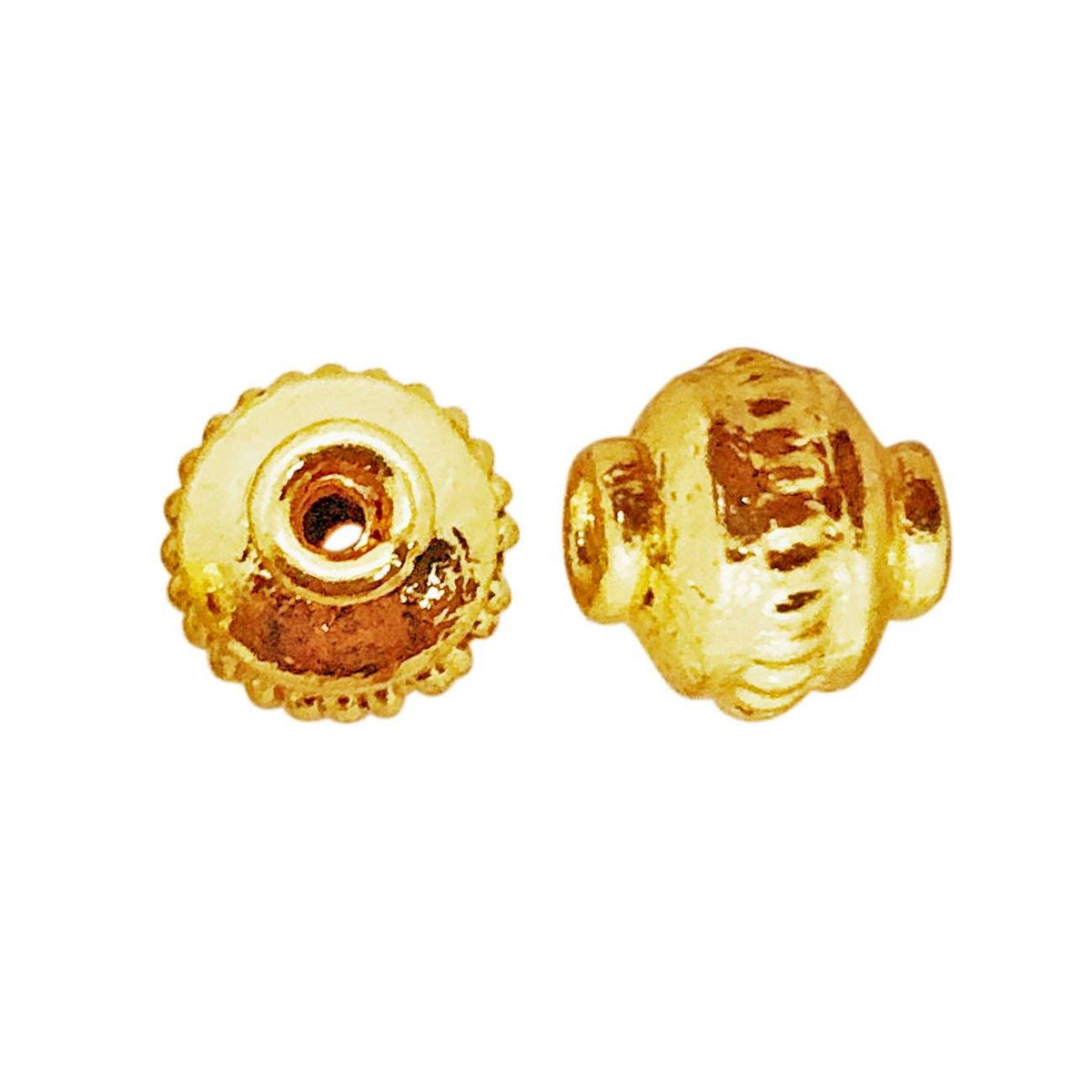 SG-161 18K Gold Overlay Spacers Beads Bali Designs Inc 