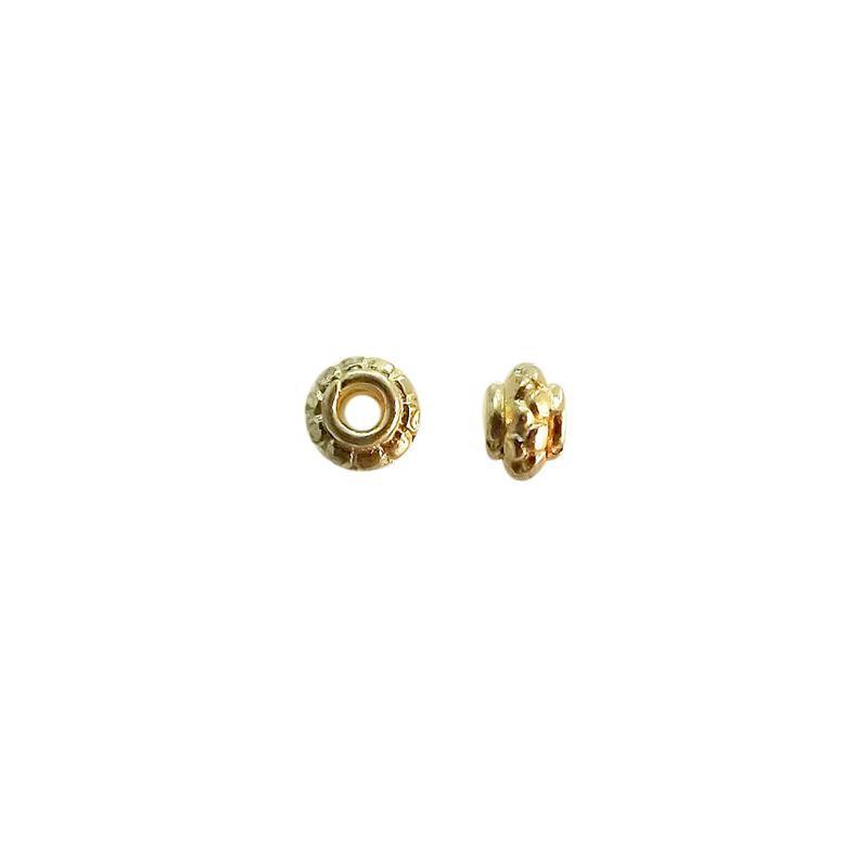 18K Gold Overlay Spacers Beads Bali Designs Inc 