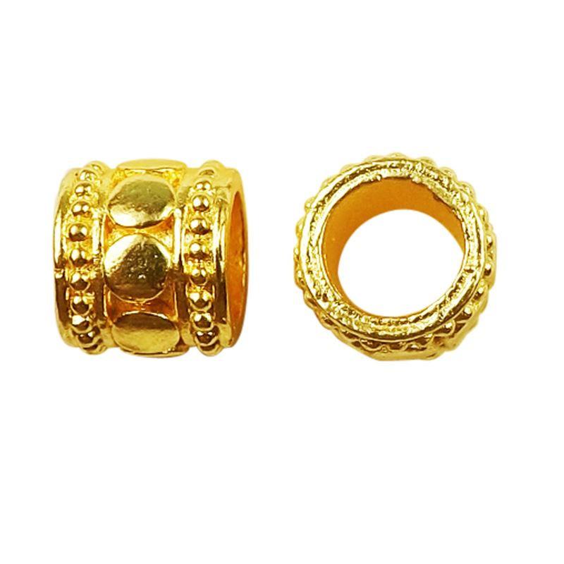 SG-327 18K Gold Overlay Spacers Beads Bali Designs Inc 