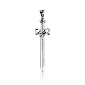 SP-5697-S Sterling Silver Pendant Jewelry Bali Designs Inc 