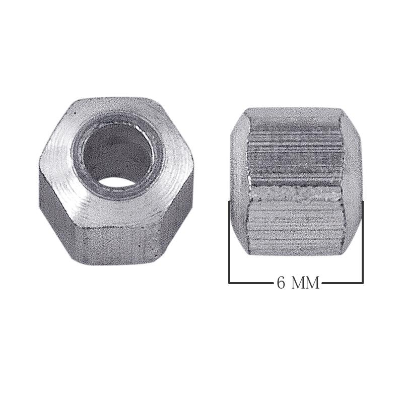 SSF-176 Silver Overlay Spacers Beads Bali Designs Inc 