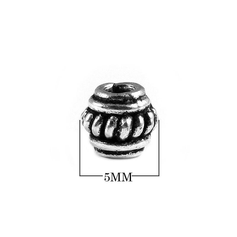 SSF-198 Silver Overlay Spacers Beads Bali Designs Inc 