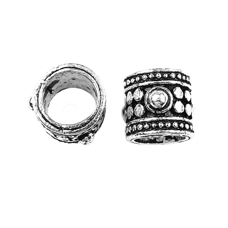 SSF-325 Silver Overlay Spacers Beads Bali Designs Inc 