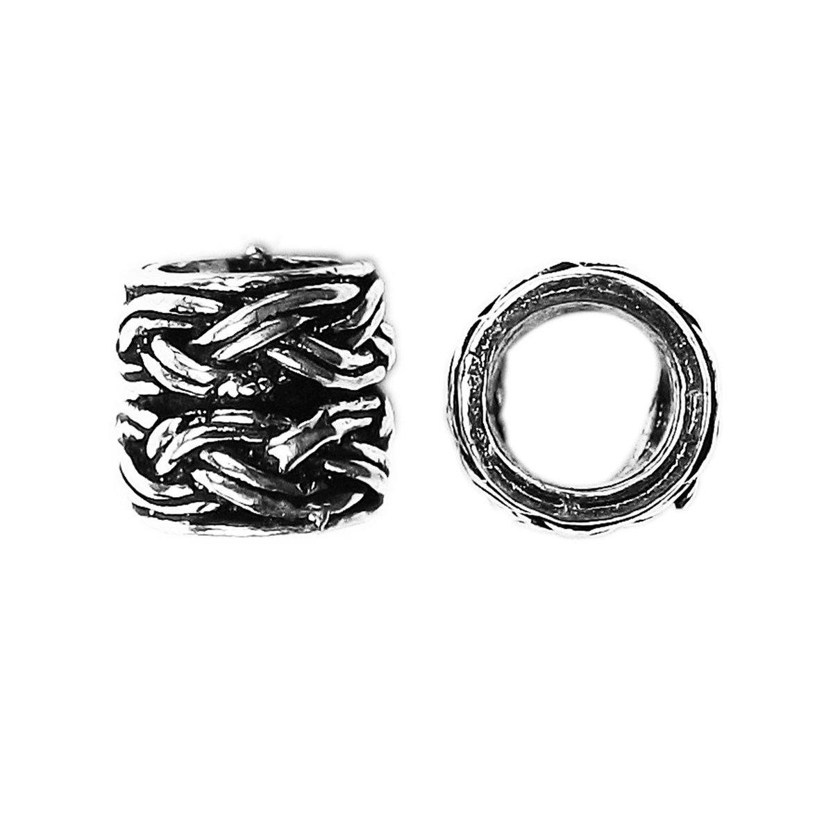 SSF-330 Silver Overlay Spacers Beads Bali Designs Inc 