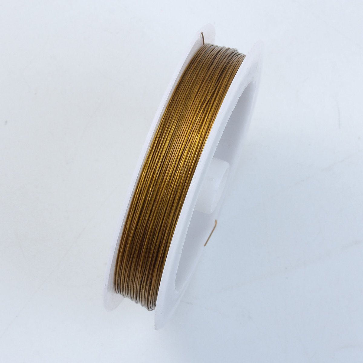 WG-101-25G Gold Color Wire 25 Gauge Beads Bali Designs Inc 