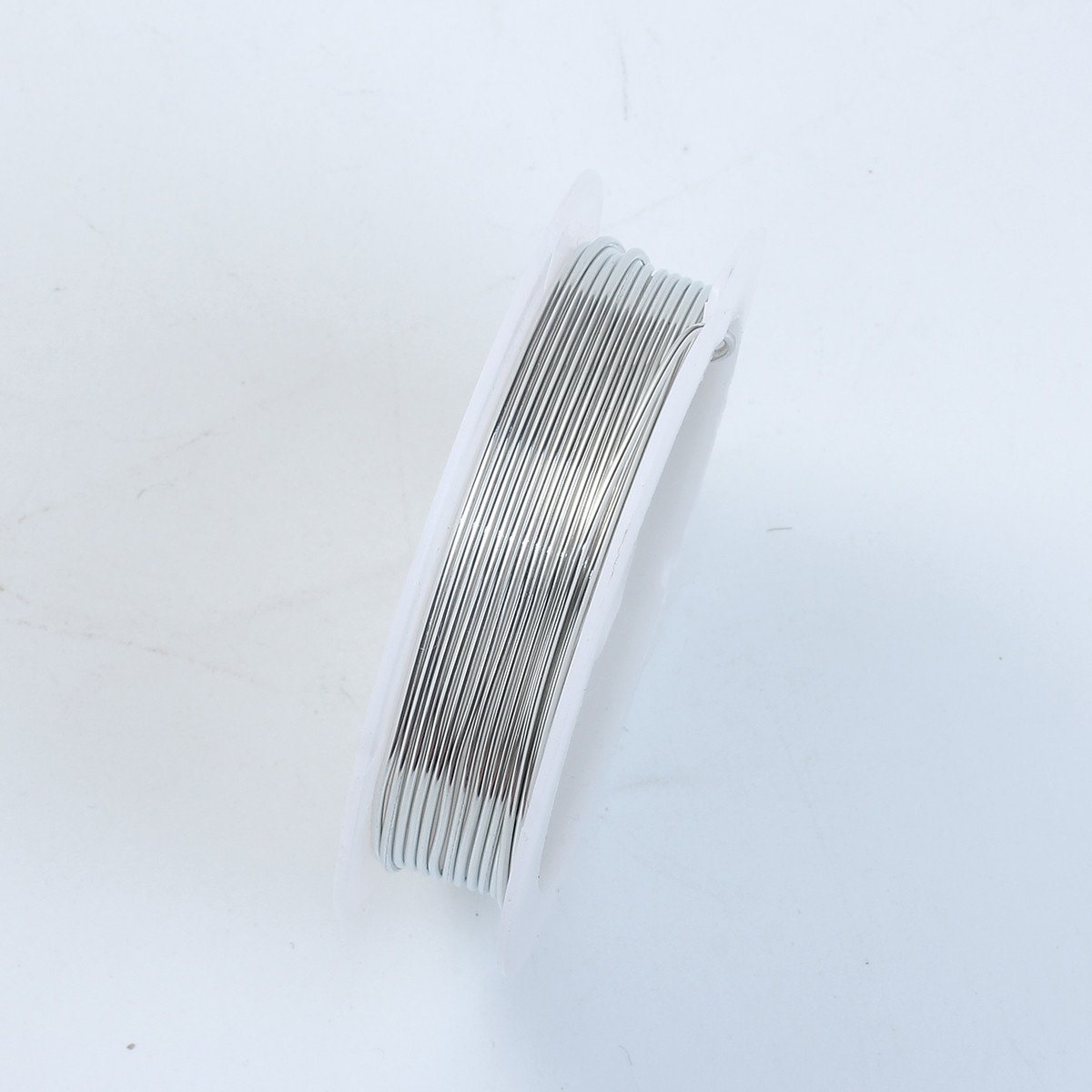 WSF-101-18G Silver Color Wire 18 Gauge Beads Bali Designs Inc 