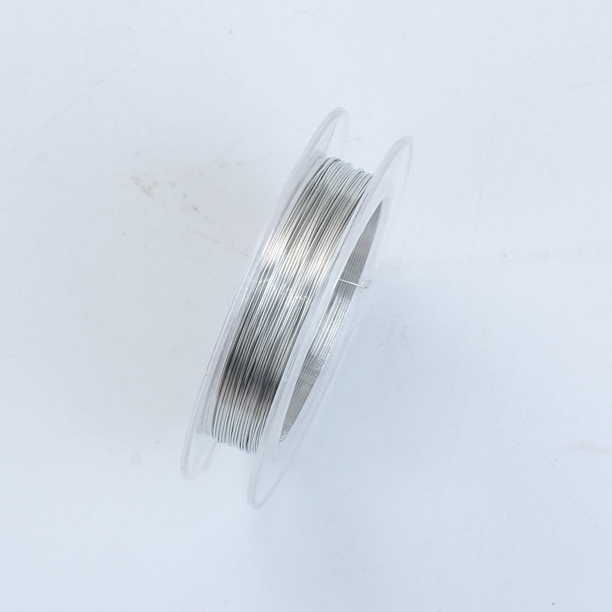 WSF-101-28G Silver Color Wire 28 Gauge Beads Bali Designs Inc 
